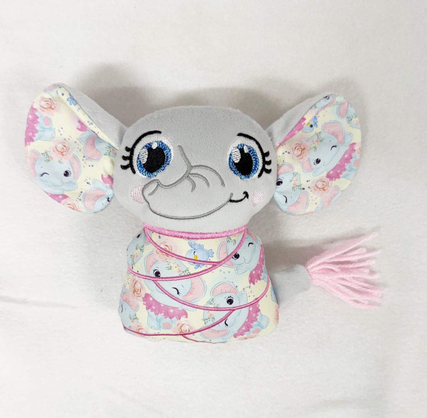Medium Elephant Swaddle Stuffie