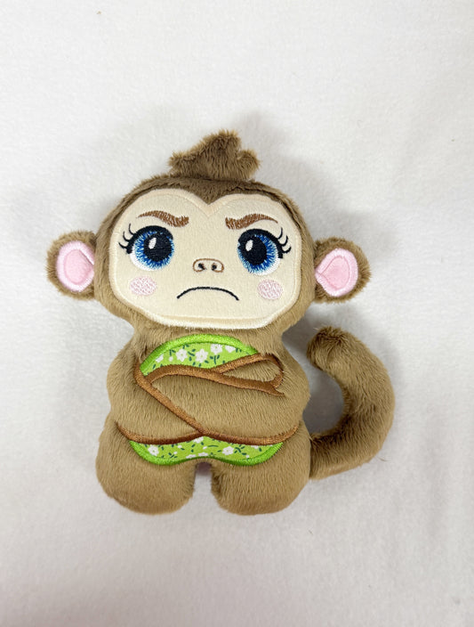 Medium Monkey Bad Mood Brigade Stuffie