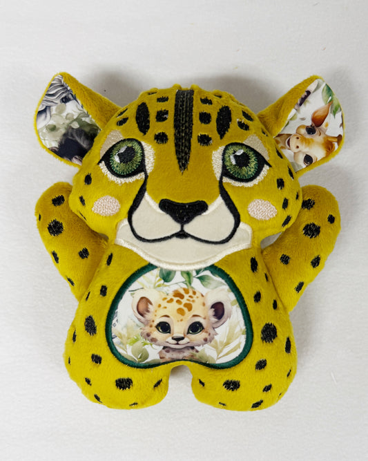 Large Huggable Cheetah Stuffie