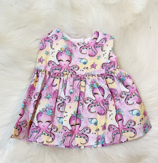 Pink Octopus Dress