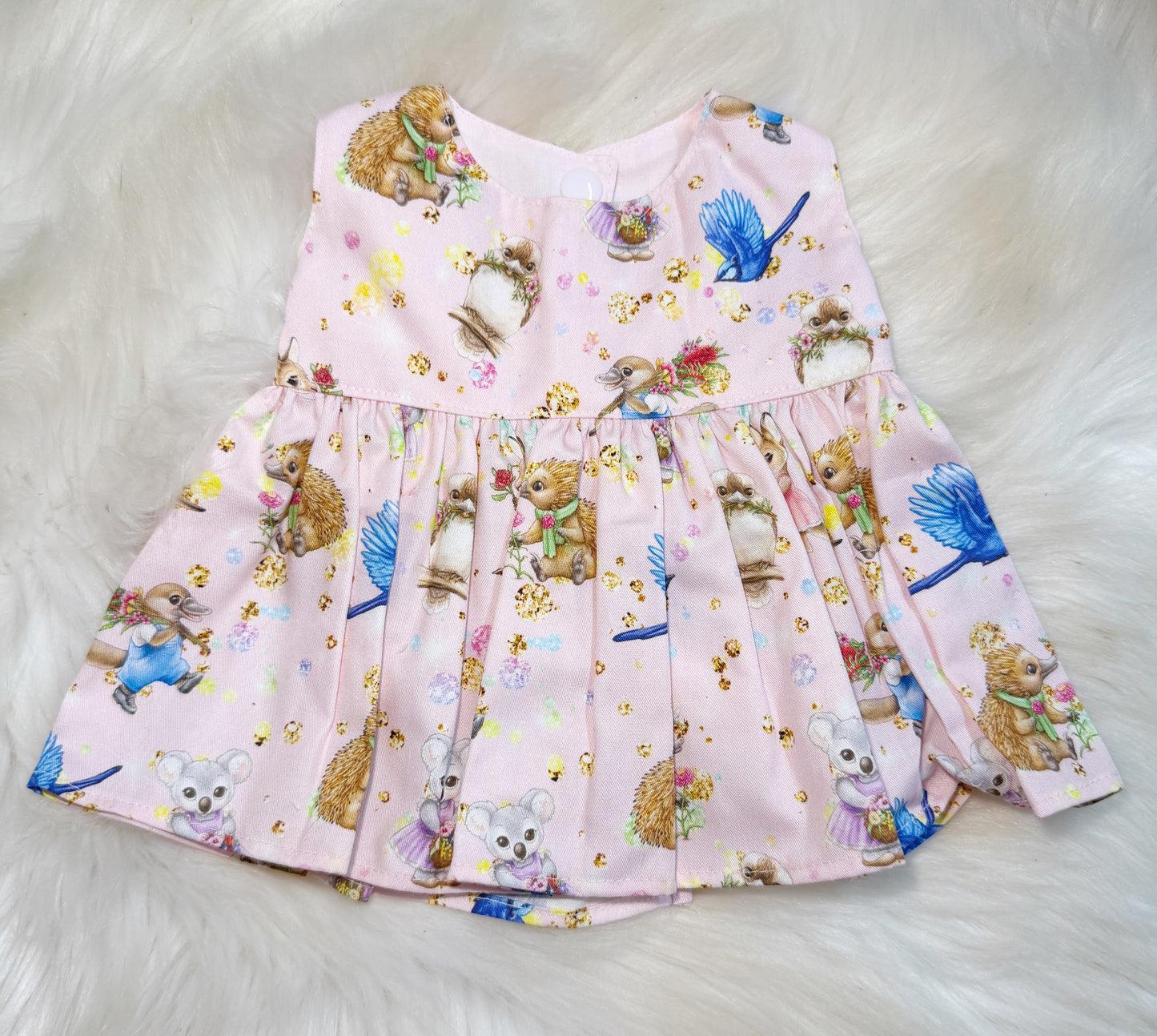 Pink Aussie Animals Dress
