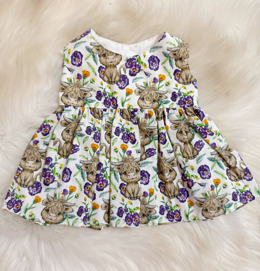 Highland Cows Dress