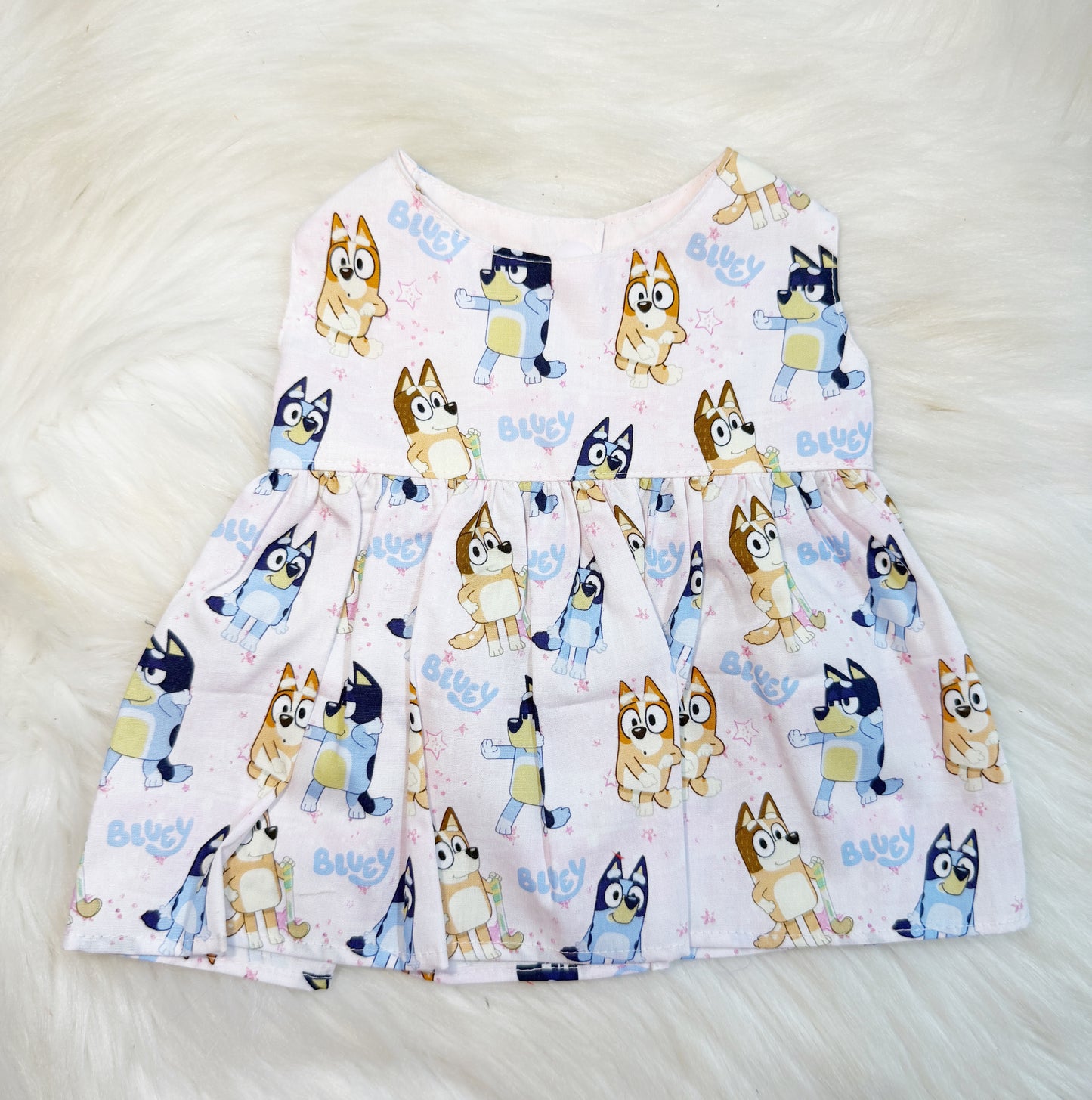 Pale Pink Bluey Dress
