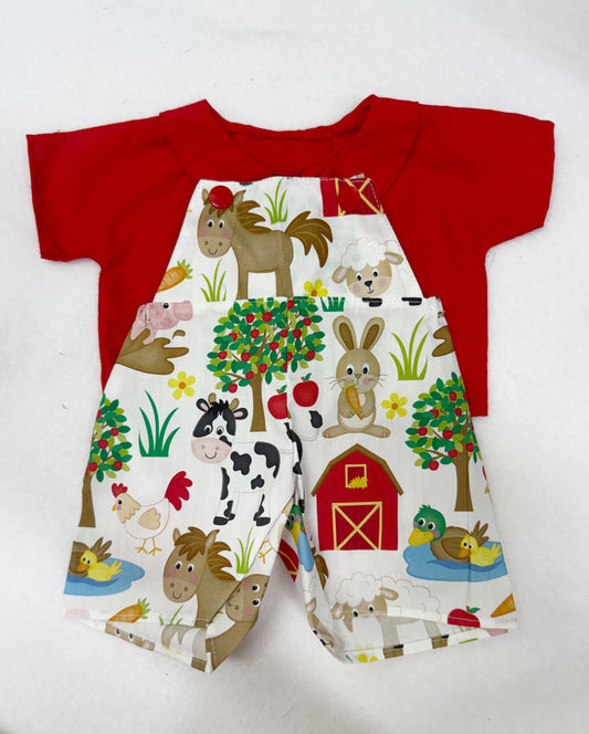 Farm Shortie Overalls