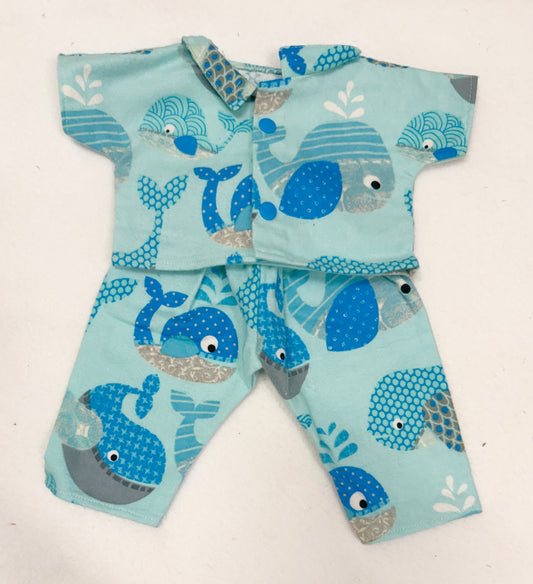 Blue Whales Pajamas