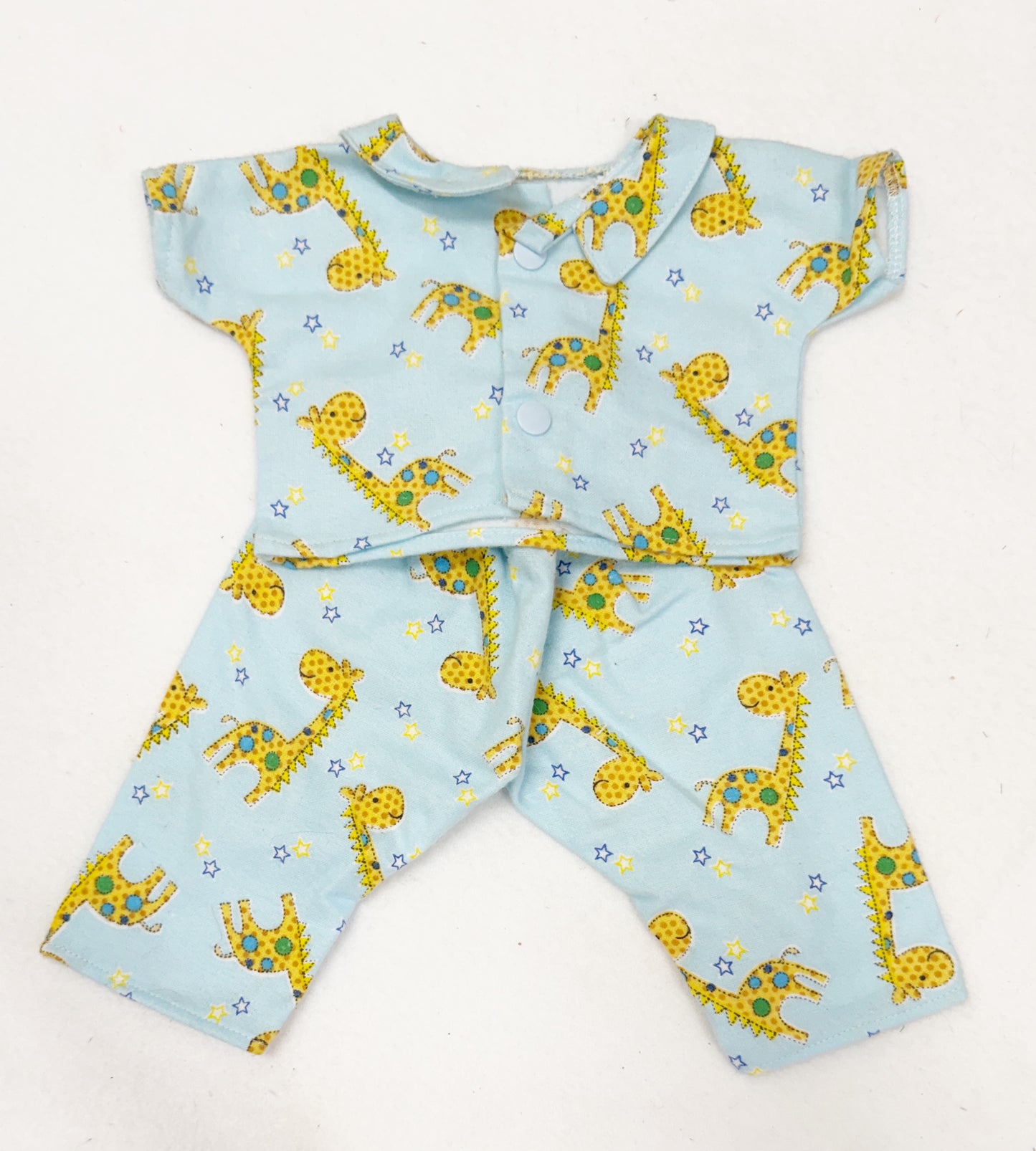 Blue Giraffes Pajamas