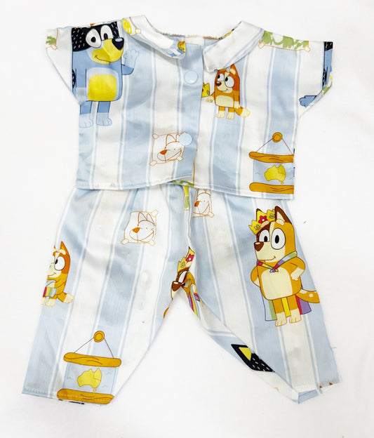 Bluey Striped Pajamas