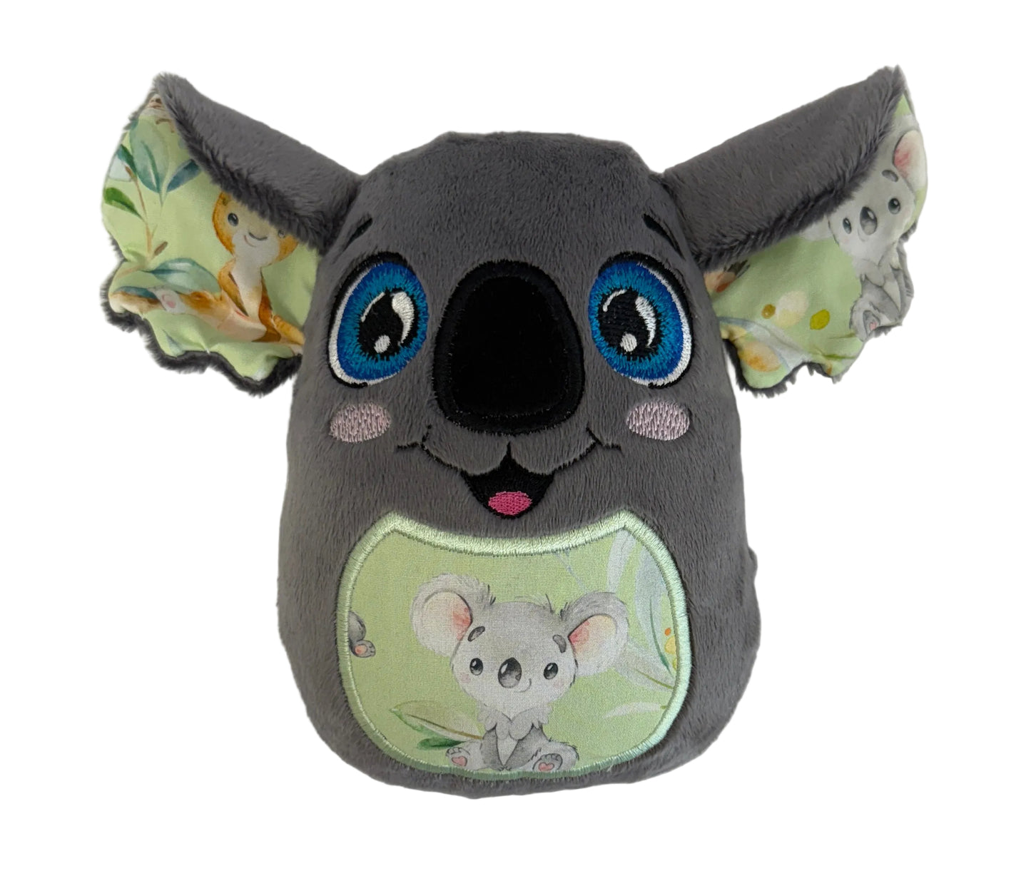 Large Dark Grey Koala Eggie Stuffie