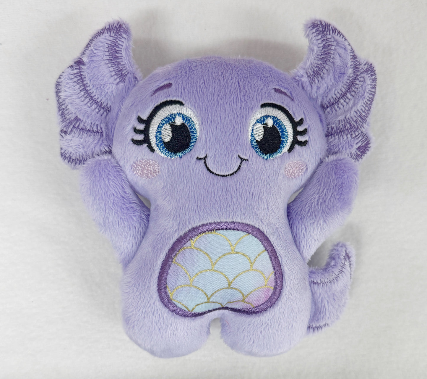Medium Huggable Axolotl Stuffie