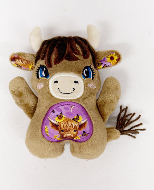 Medium Huggable Highland Cow Stuffie