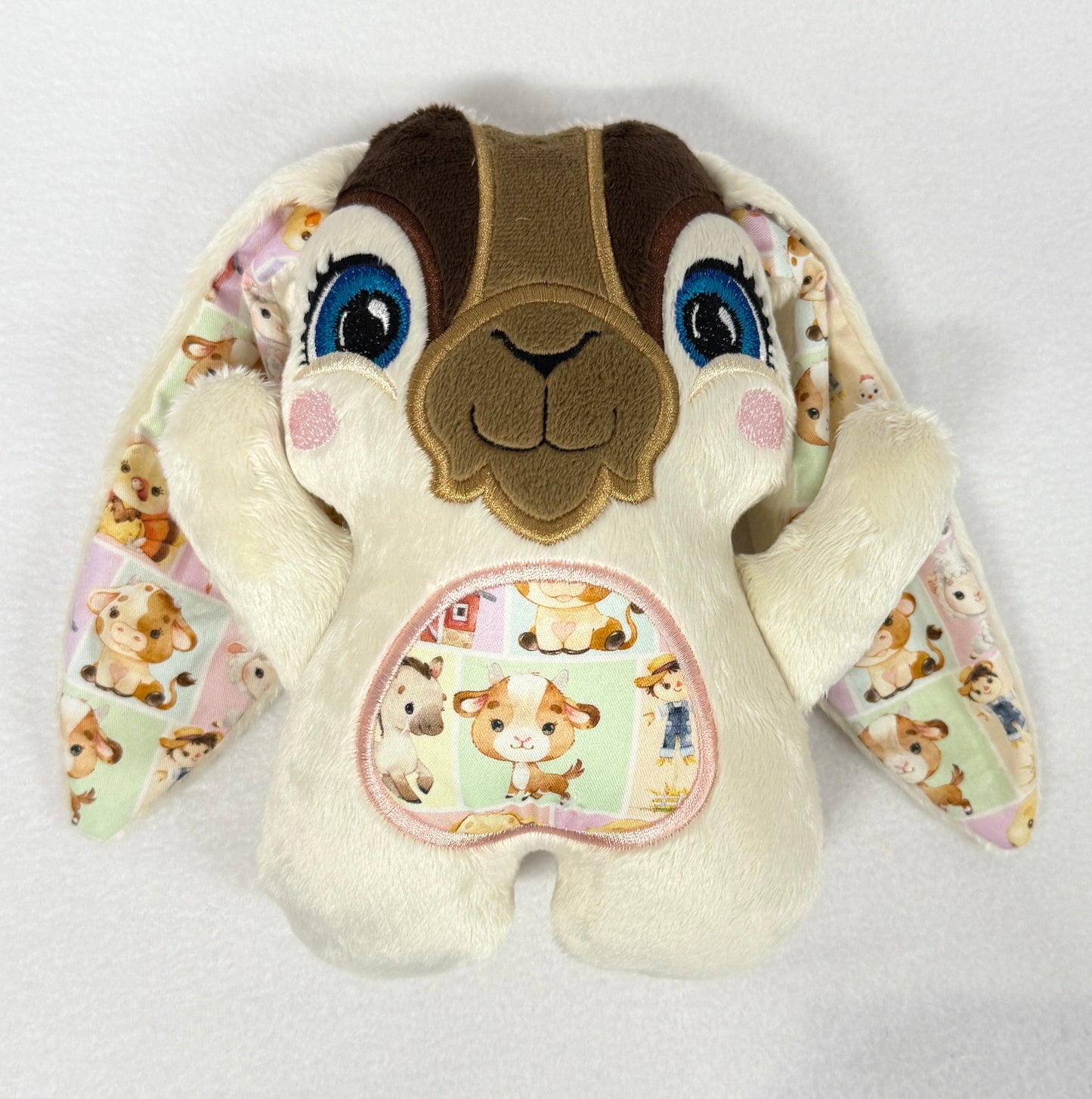 Large Huggable Floppy Goat Stuffie