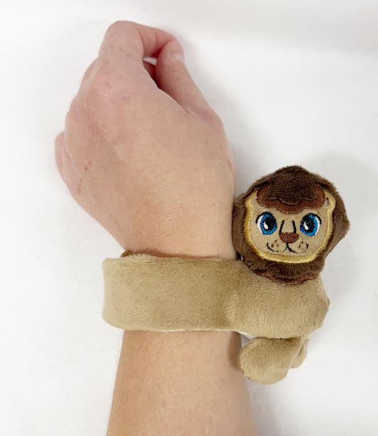 Brown Lion Slap Band Bracelet