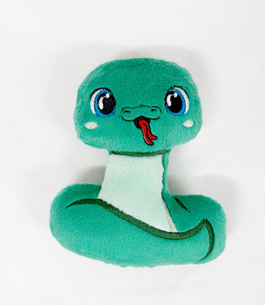 Medium Green Snake Stuffie