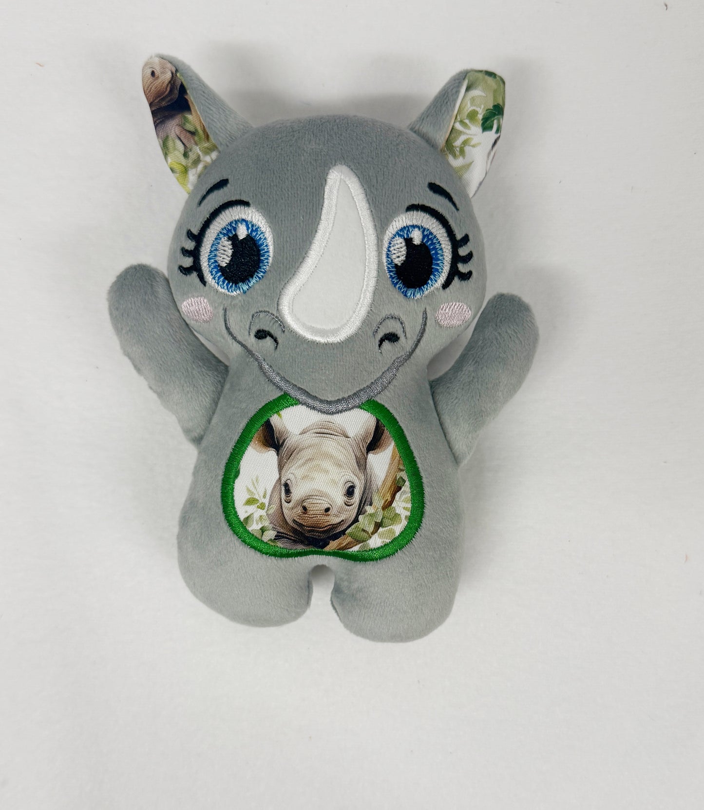 Medium Huggable Rhino Stuffie
