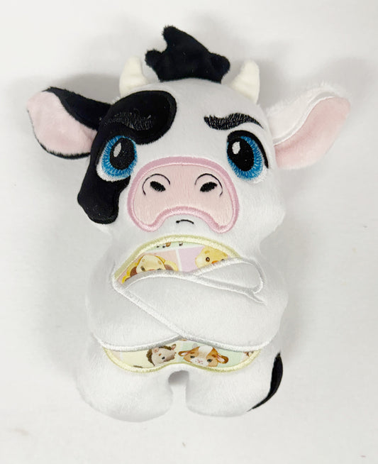 Large Cow Bad Mood Brigade Stuffie