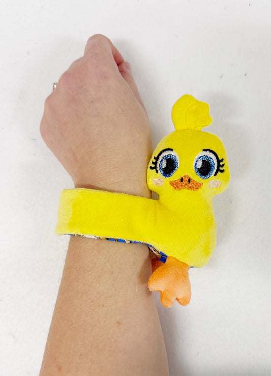 Yellow Duck Slap Band Bracelet