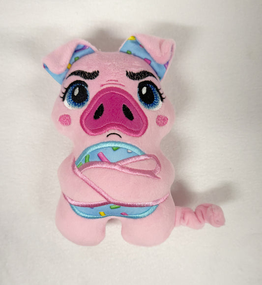 Medium Pig Bad Mood Brigade Stuffie