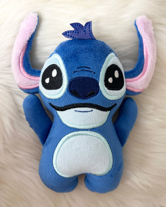 Medium Huggable Blue Alien Stuffie