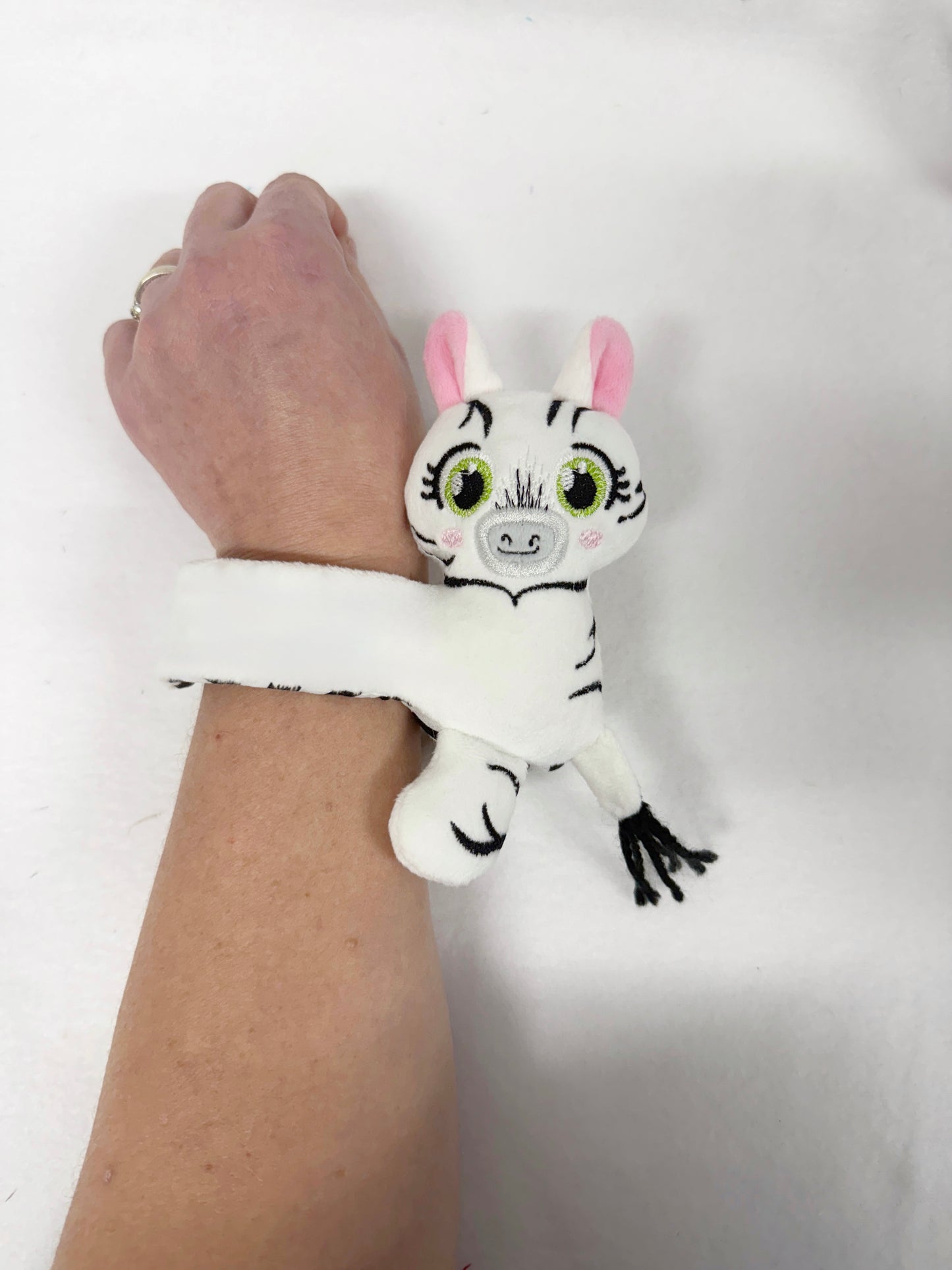 Girl Zebra Slap Band Bracelet