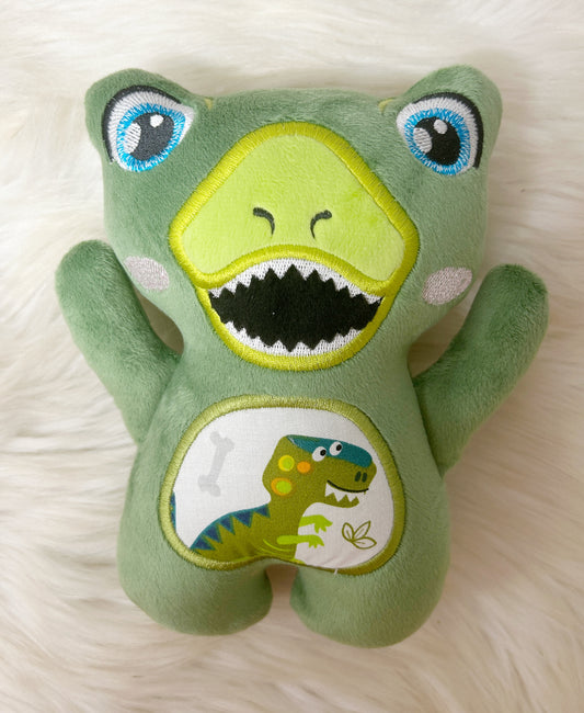 Large Huggable Green T-Rex Stuffie