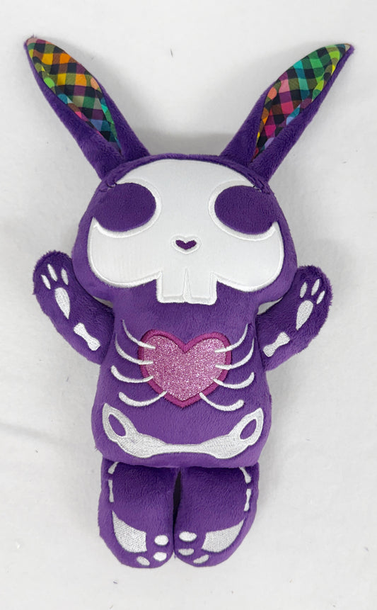 Large Skelly Bunny Stuffie