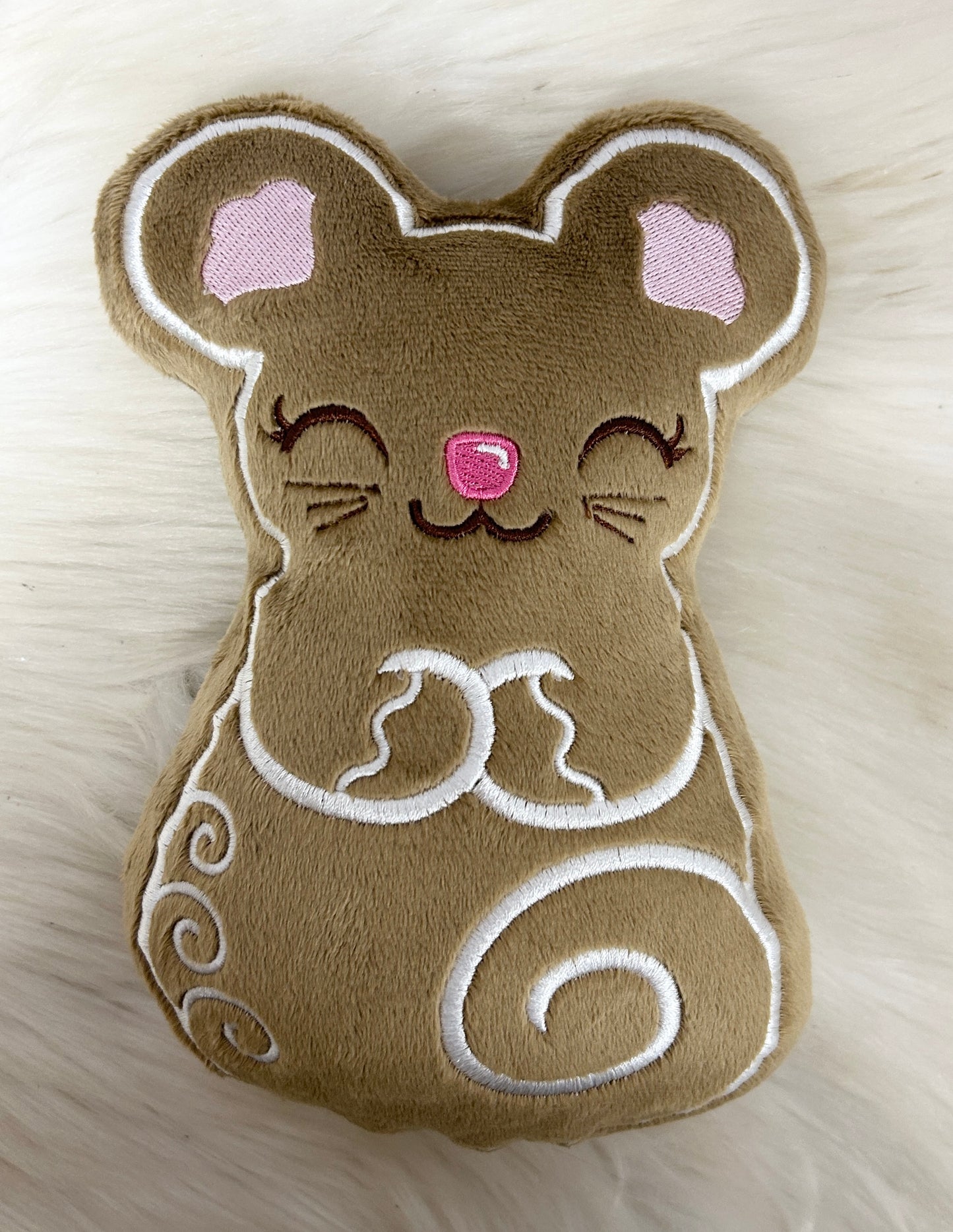 Large Gingerbread Mouse Stuffie