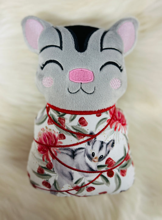 Large Sugar Glider Swaddle Stuffie