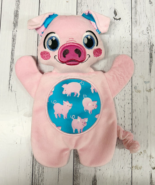 Medium Boy Pig Flat Body Lovey