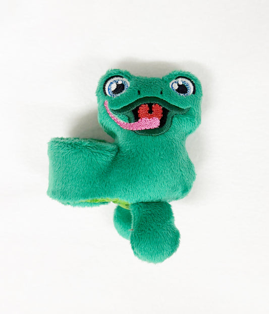 Green Frog Slap Band Bracelet