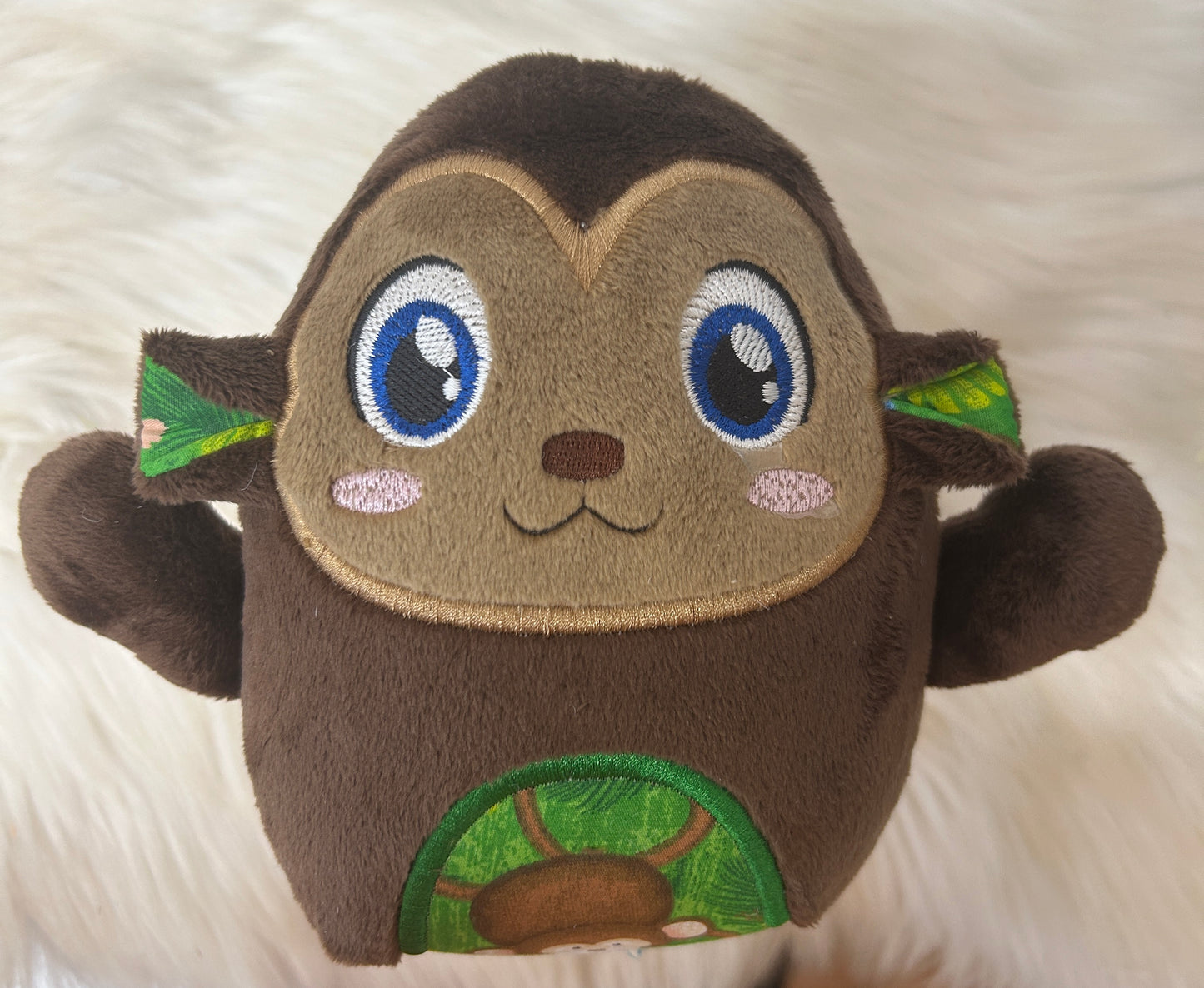 Large Monkey Eggie Stuffie