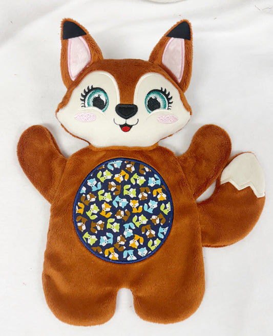 Large Fox Flat Body Lovey