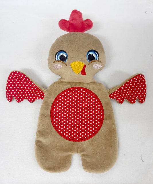 Small Chicken Flat Body Lovey