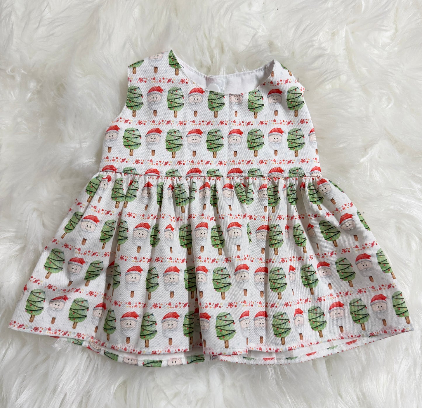 Mini Santa Tree Christmas Dress