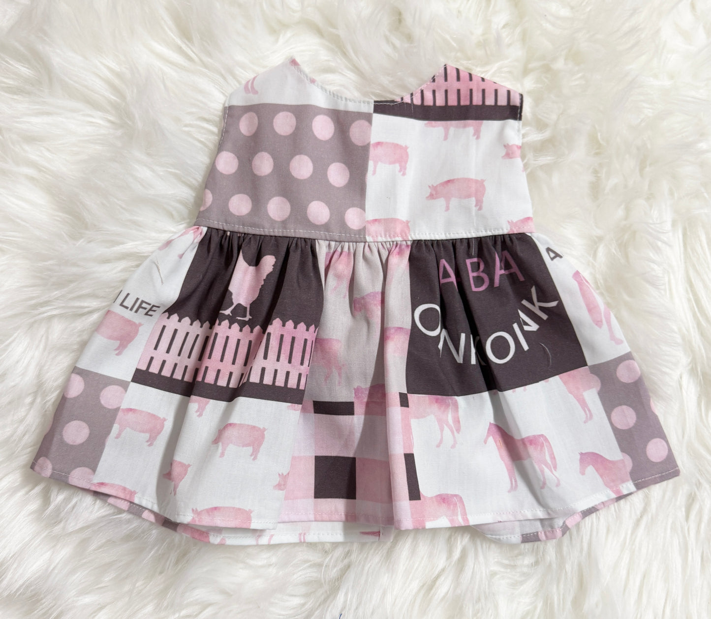 Pink Farm Dress