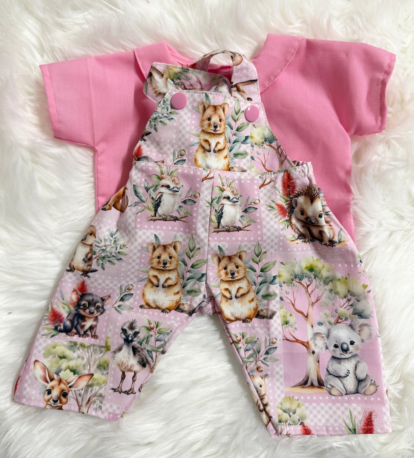 Pink Aussie Overalls