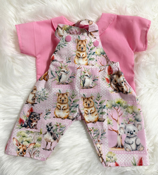 Pink Aussie Overalls
