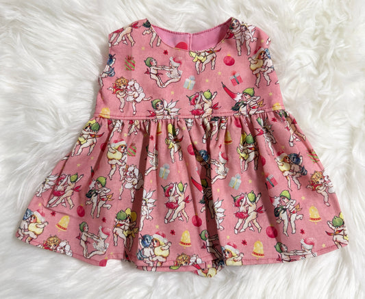 Pink May Gibbs Christmas Dress