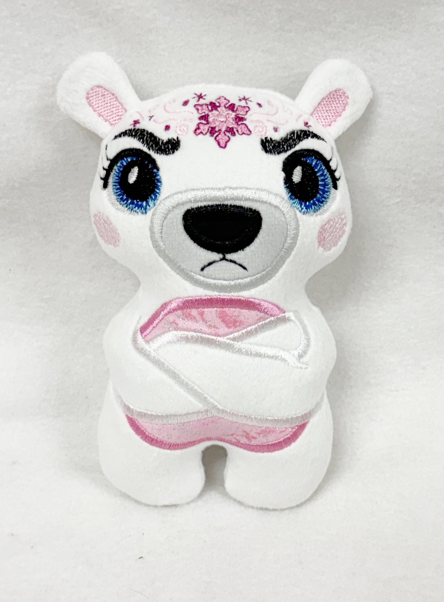 Medium Polar Bear Bad Mood Brigade Stuffie