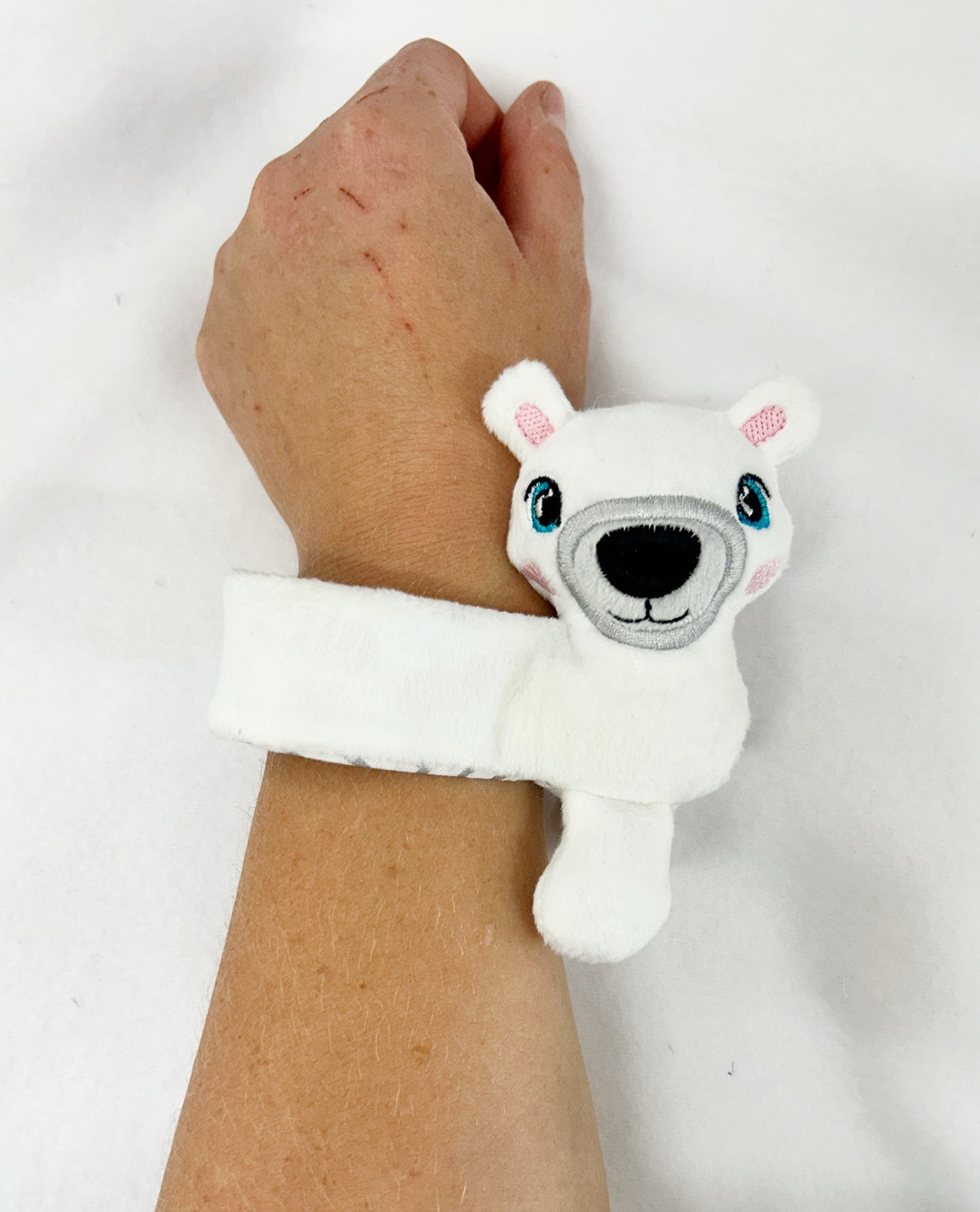 Boy Polar Bear Slap Band Bracelet