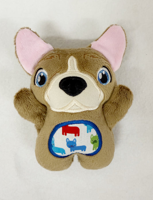 Medium Huggable Bulldog Stuffie