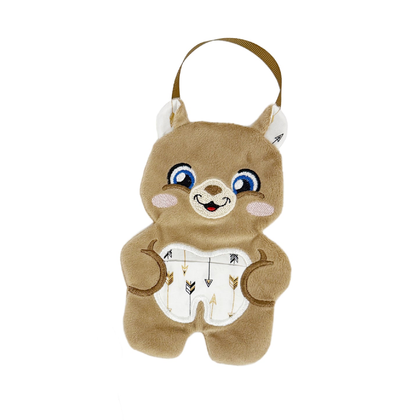 Brown Bear Tooth Buddy