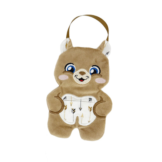 Brown Bear Tooth Buddy