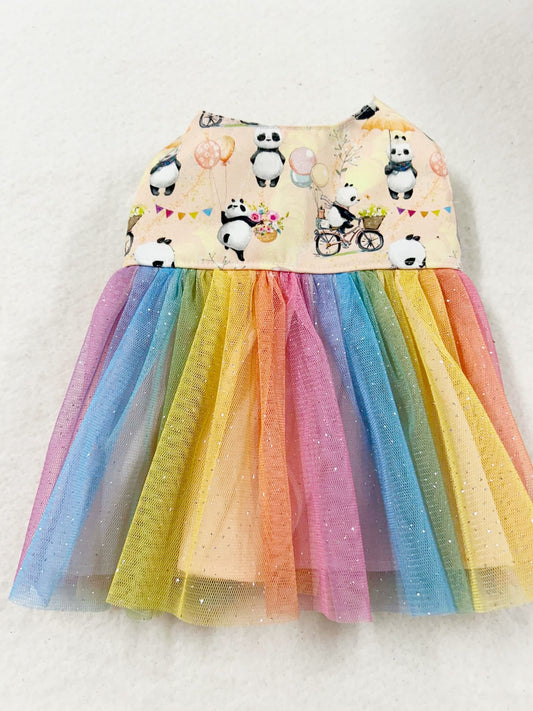 Panda Tulle Skirt Dress