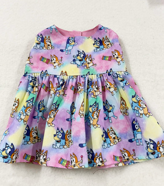 Multi Coloured Bluey Dress