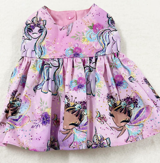 Purple Fairy Unicorn Dress