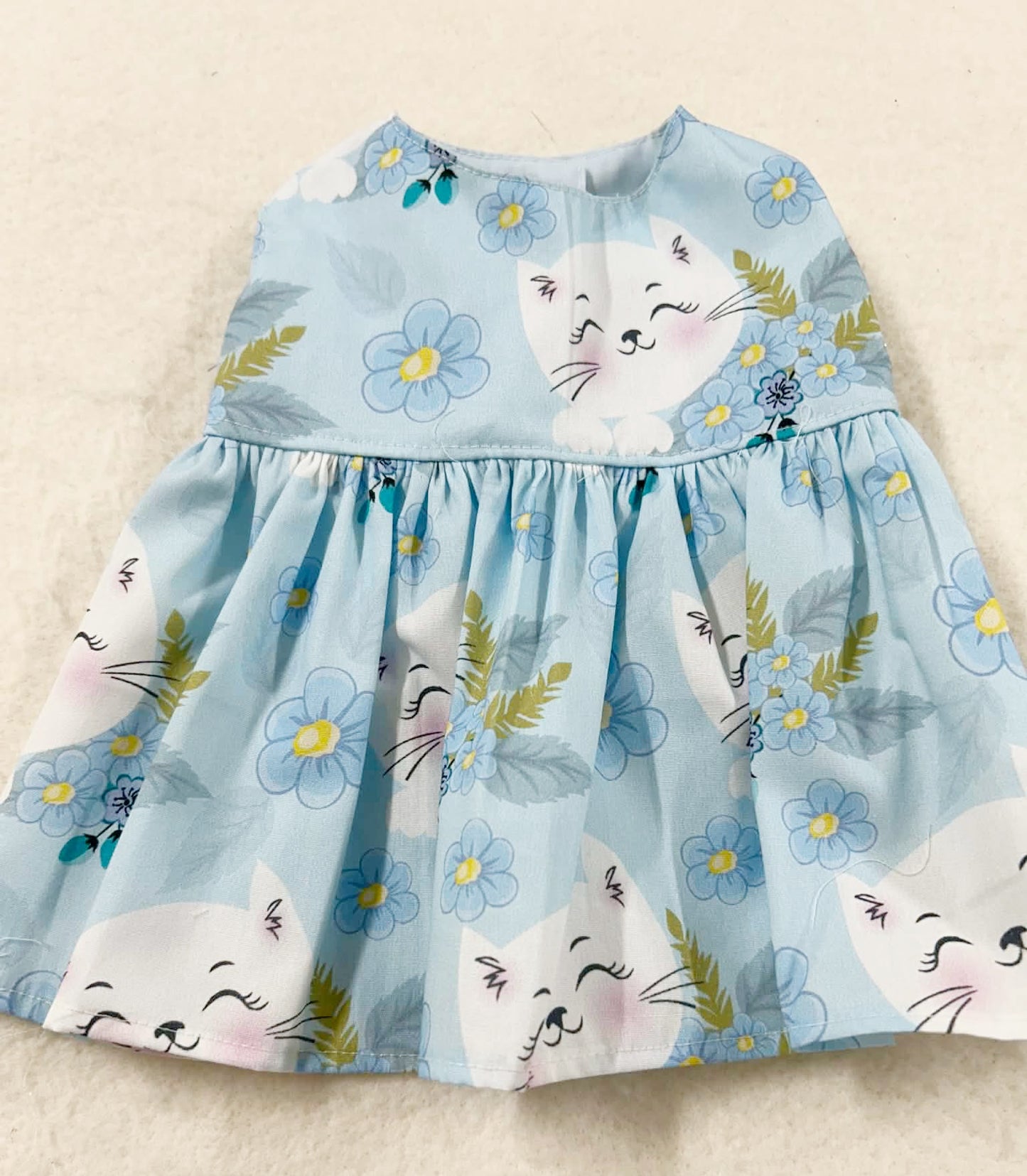 Blue Kitties Dress