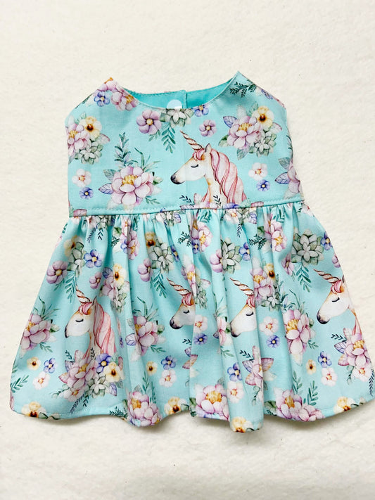 Floral Unicorns Dress