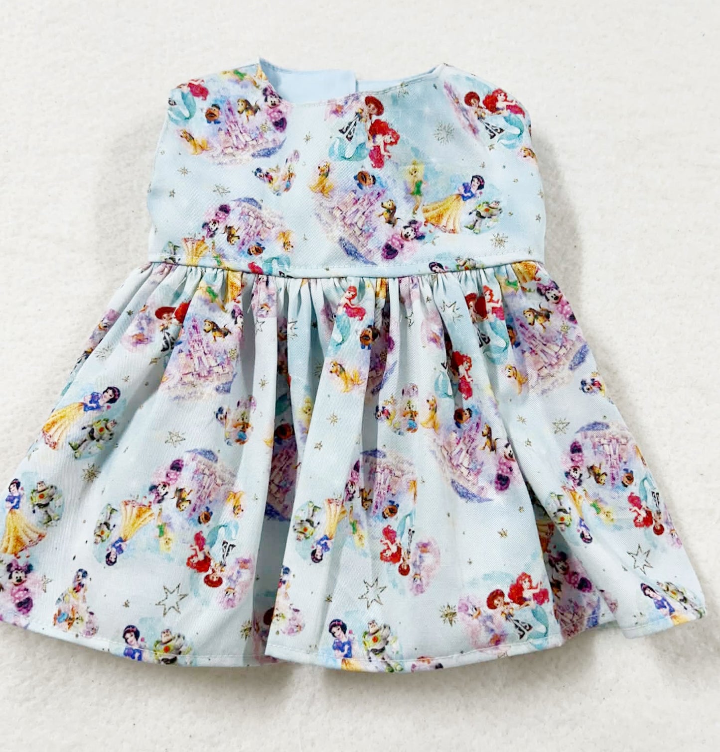 Light Blue Disney Princesses Dress