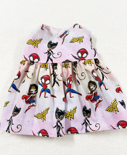 Pink Superhero Dress