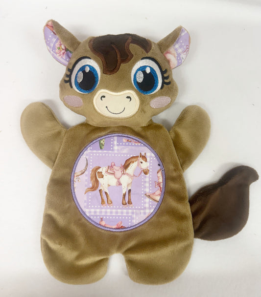 Large Girl Horse Flat Body Lovey